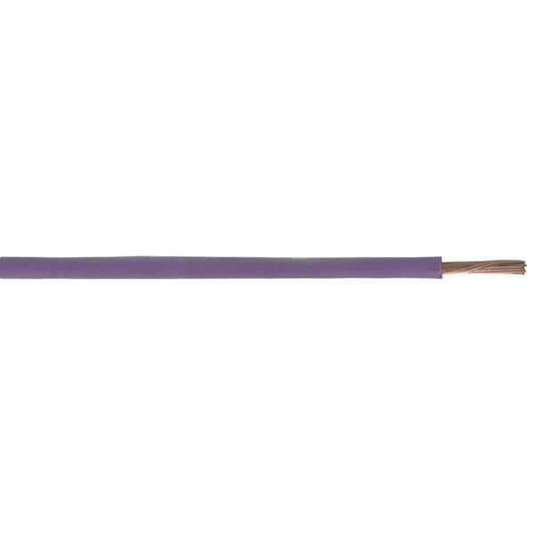 Stinger Electronics Primary Wire, Hook Up, 18 AWG, Copper, Purple, PVC Jacket SPW318PU - main